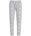 SM085 SF Clothing Kids Lounge Pants Heather Grey / White Stars colour image